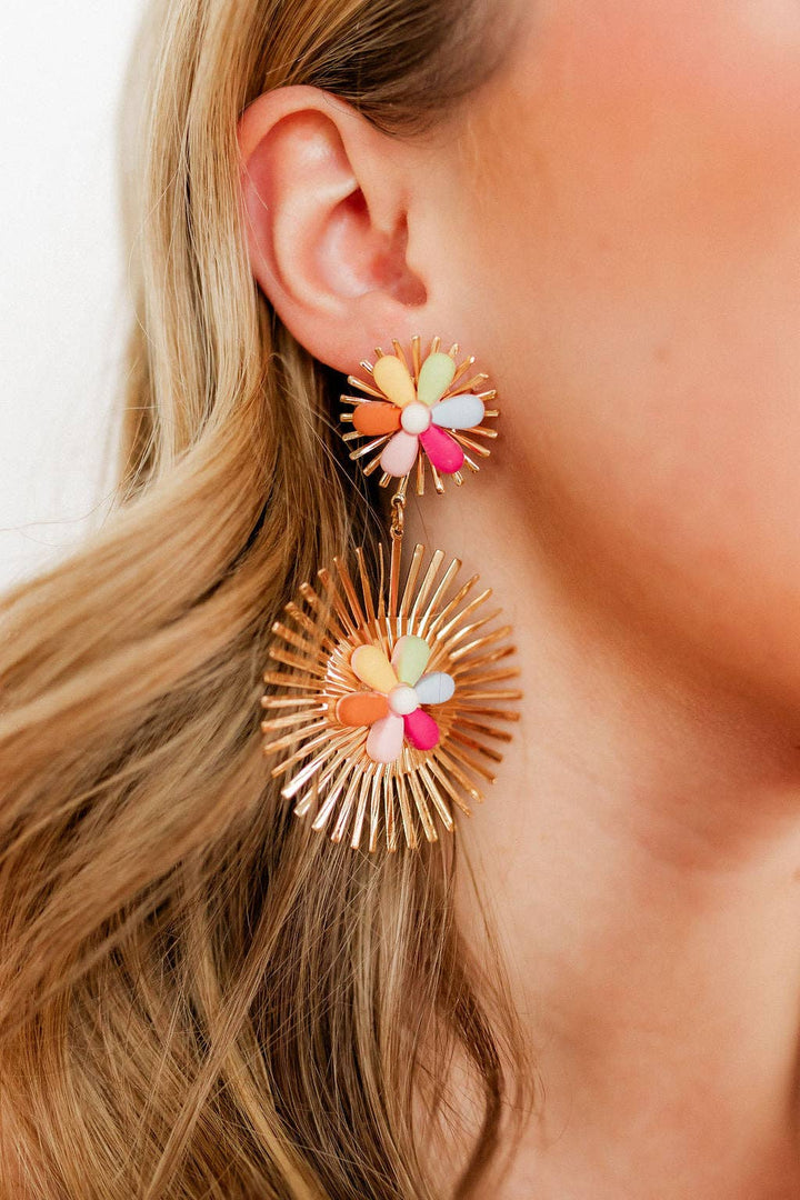 Linny Co Fiona Earrings - Capri by Sunset & Co.