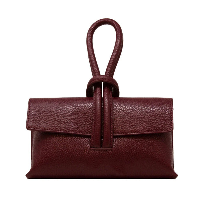 German Fuentes Leather Wristlet Bag - Capri by Sunset & Co.