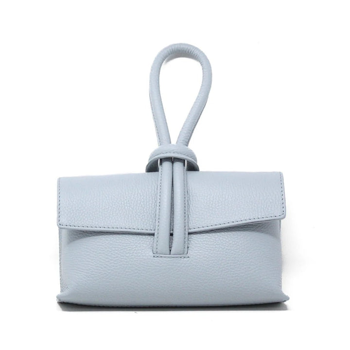 German Fuentes Leather Wristlet Bag - Capri by Sunset & Co.