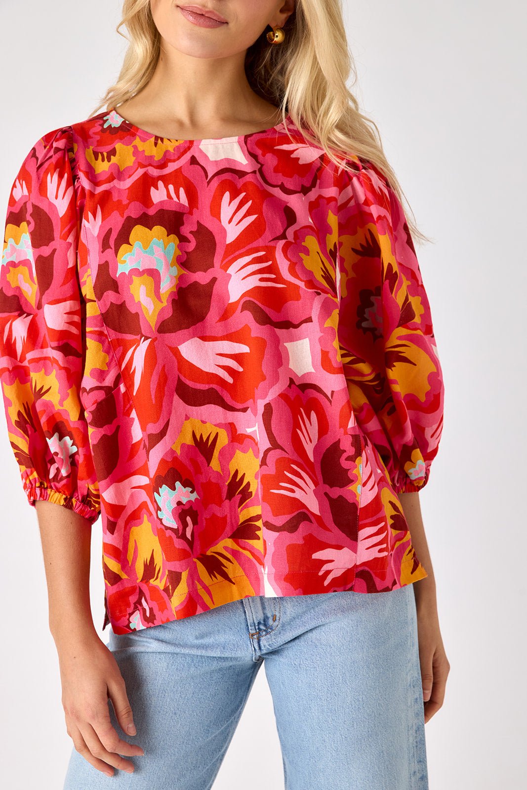 Crosby Lottie Top - Capri by Sunset & Co.