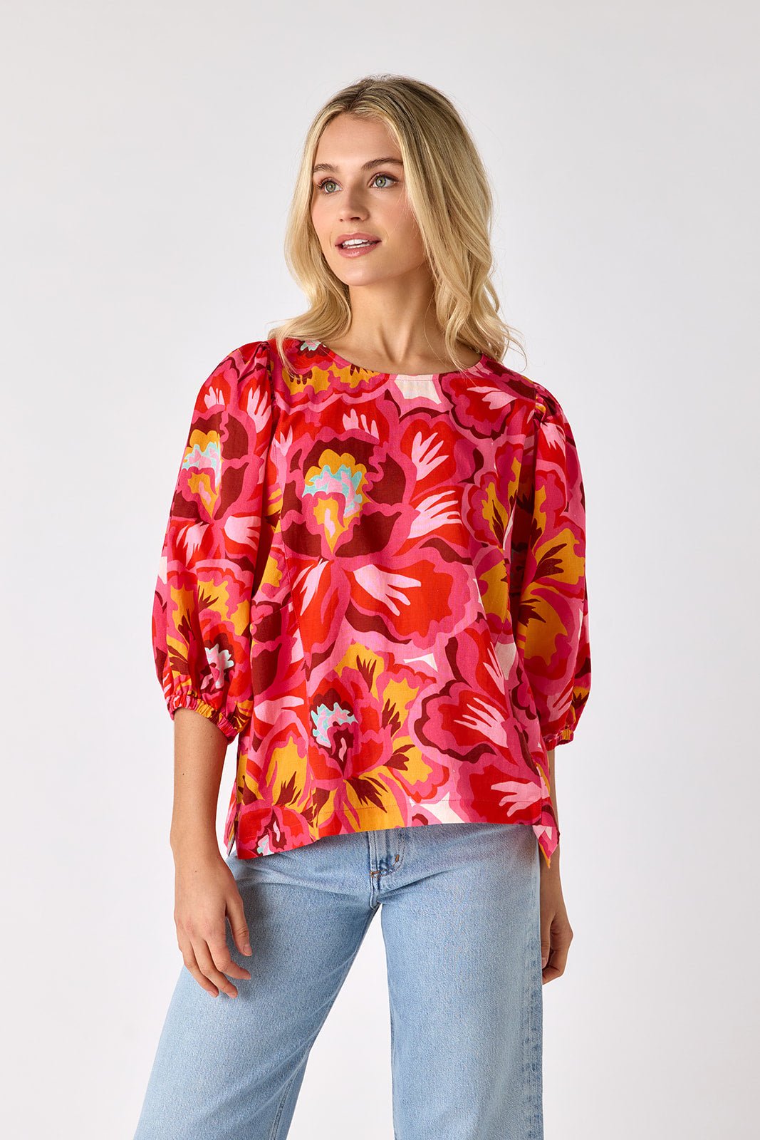 Crosby Lottie Top - Capri by Sunset & Co.