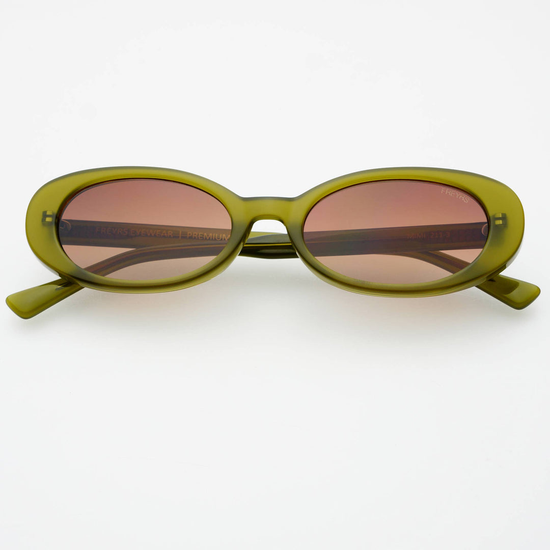 Freyrs Eyewear Mimi Oval Sunglasses - Capri by Sunset & Co.