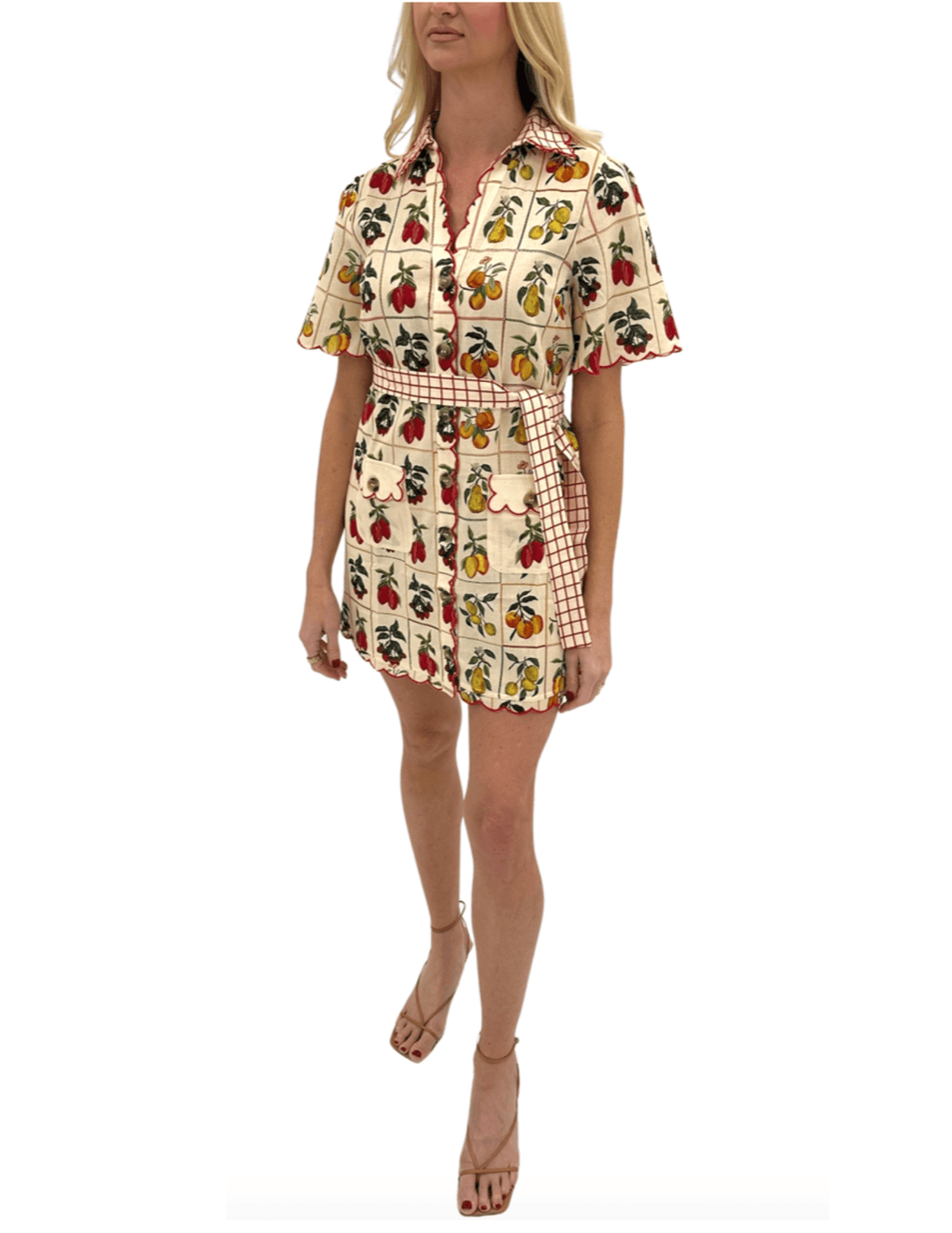 Anna Cate Poppy Dress - Capri by Sunset & Co.