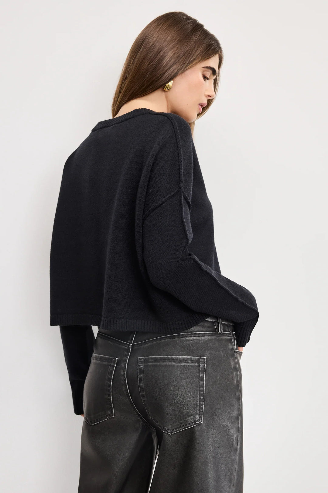 Good American Cozy Knit Sweater - Capri by Sunset & Co.