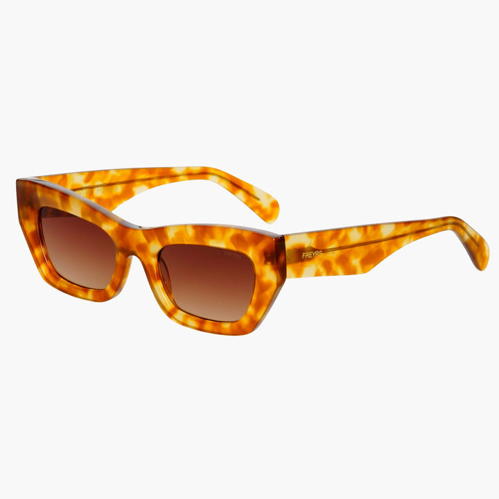 Freyrs Selina Cat Eye Sunglasses - Amber Tortoise - Capri by Sunset & Co.