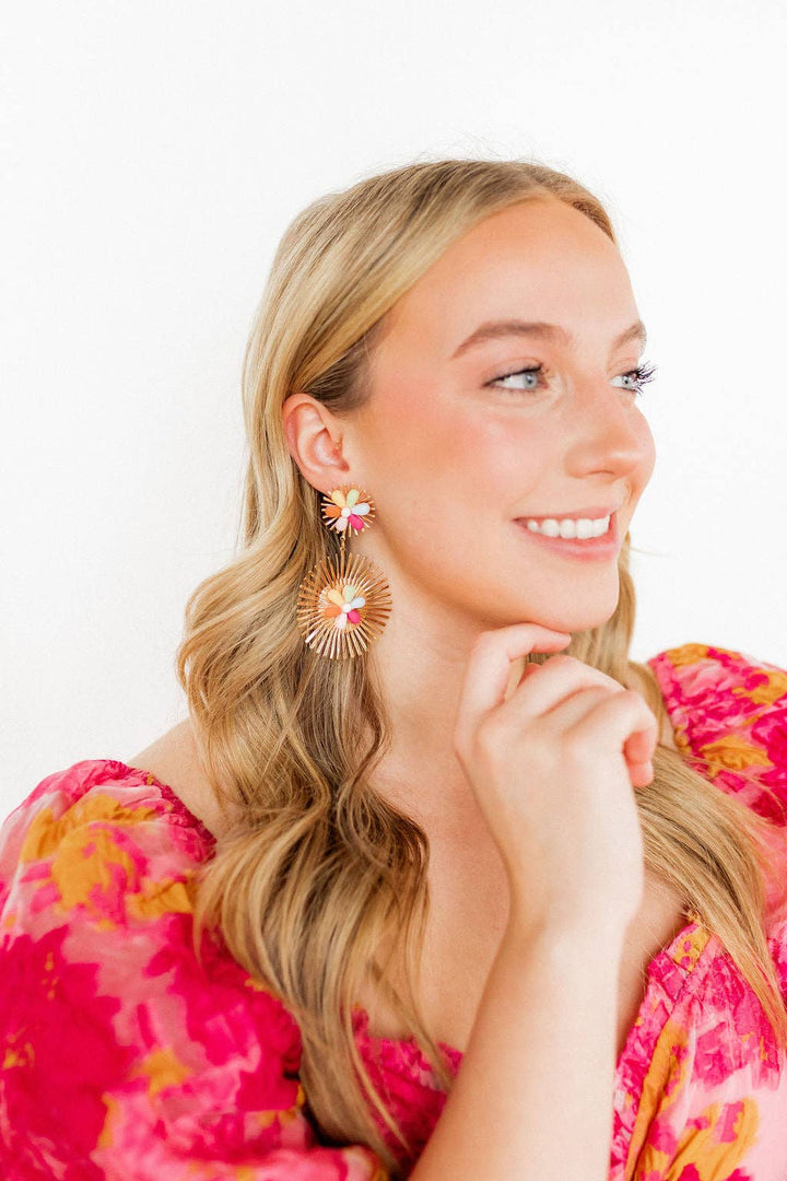 Linny Co Fiona Earrings - Capri by Sunset & Co.