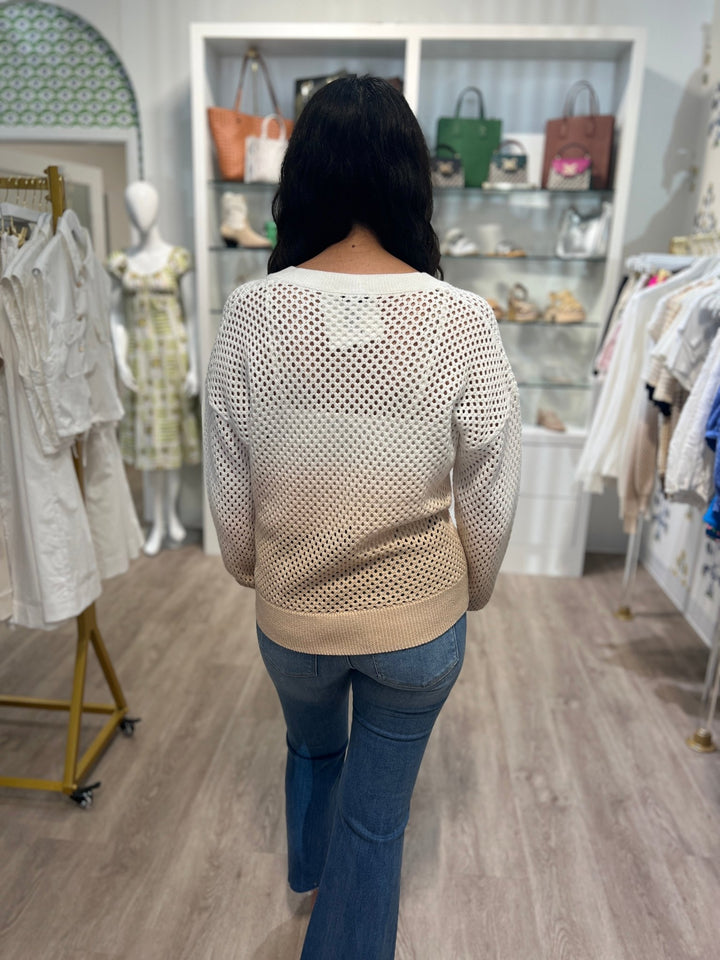 J. Society V - Neck Sweater - Capri by Sunset & Co.