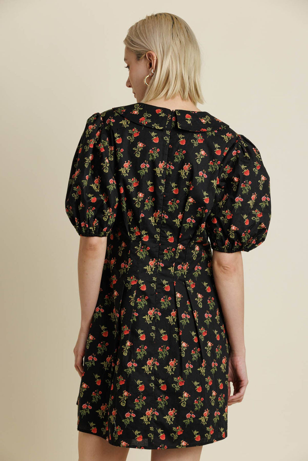 Aureum Floral Collar Dress - Capri by Sunset & Co.