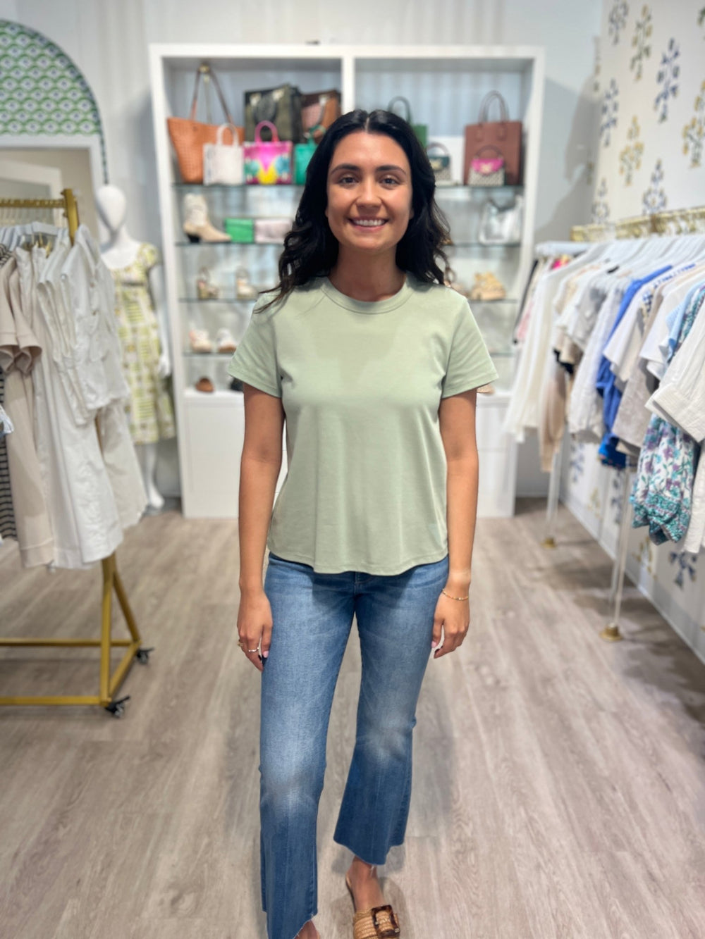 J. Society Basic Tee - Capri by Sunset & Co.