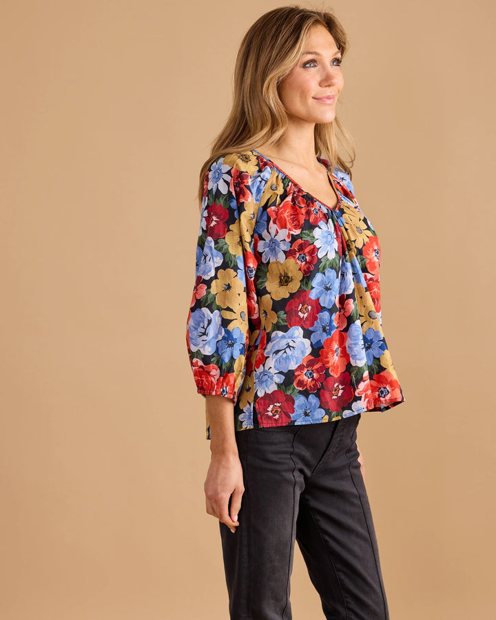 Double A Beatrice Top - Capri by Sunset & Co.