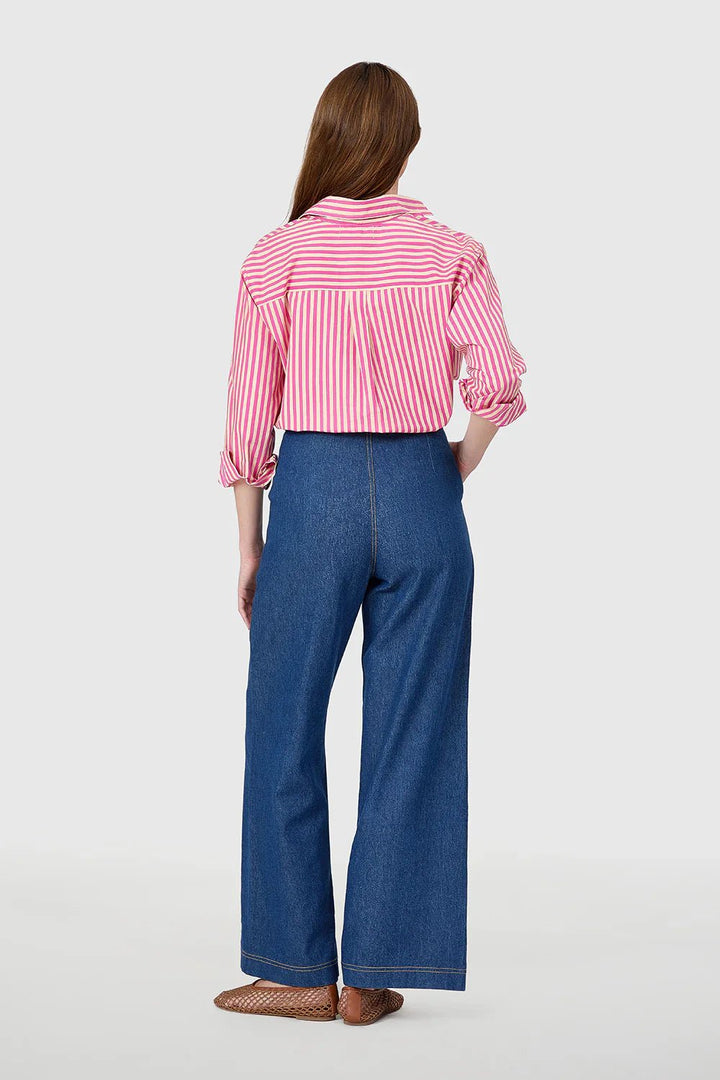 Livro Boyfriend Shirt - Capri by Sunset & Co.