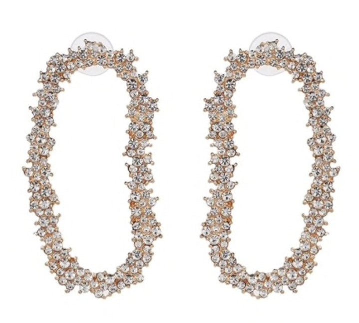 Accessory Concierge Crystal Garland Drop Earrings - Capri by Sunset & Co.