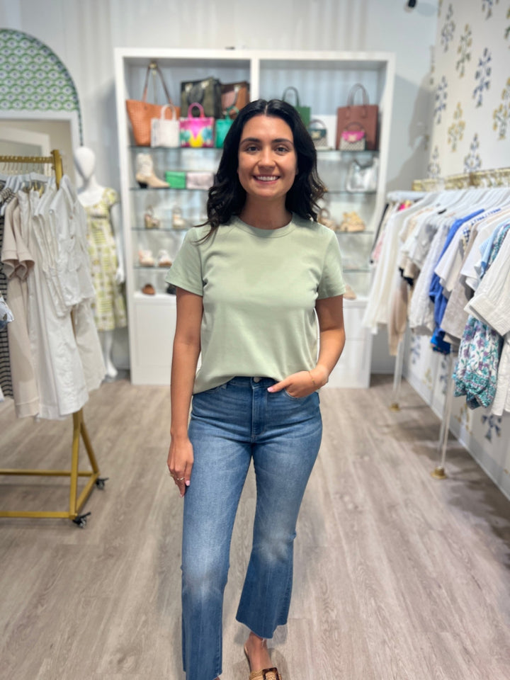 J. Society Basic Tee - Capri by Sunset & Co.