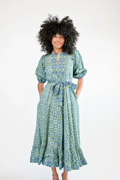 Victoria Dunn Laurel Maxi - Capri by Sunset & Co.