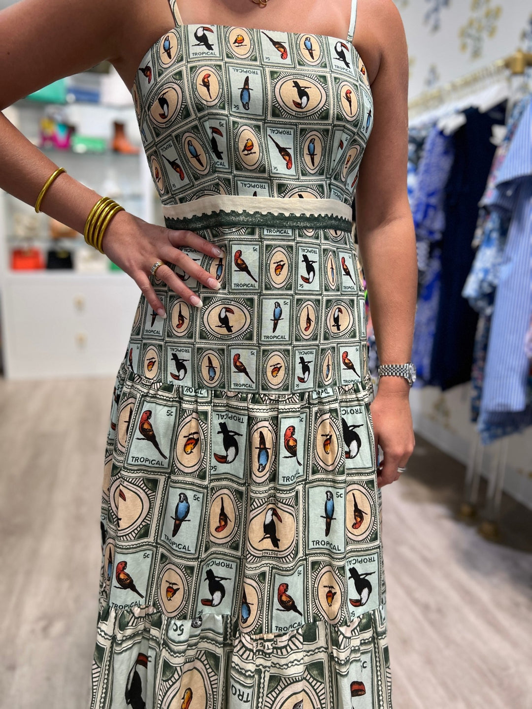 Anna Cate Mia Midi Dress - Capri by Sunset & Co.