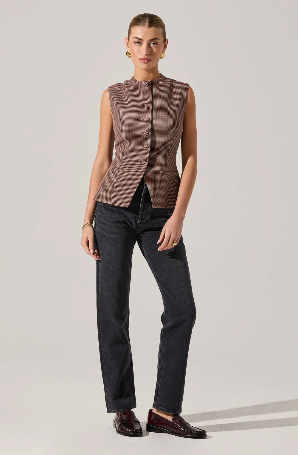 ASTR the Label Gisselle Vest - Capri by Sunset & Co.