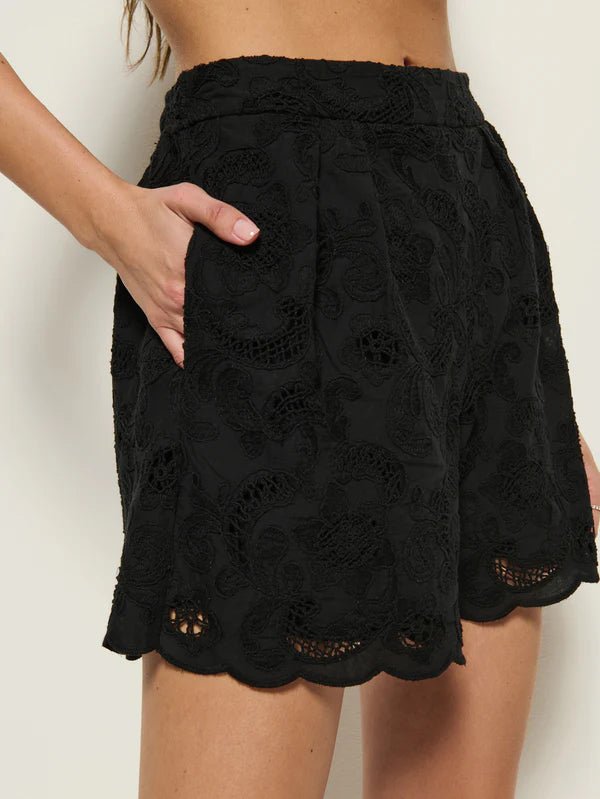 Nation LTD Archer Lace Short - Capri by Sunset & Co.