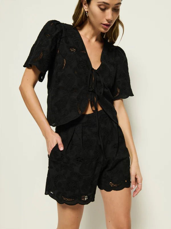 Nation LTD Rosalyn Tie Top - Capri by Sunset & Co.