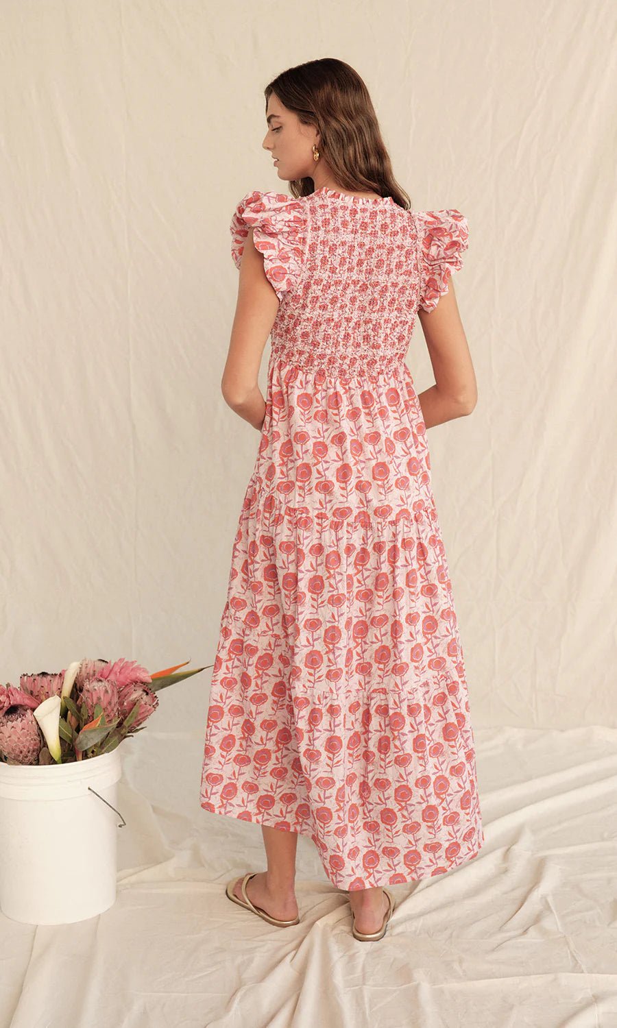 Saylor Almina Dress - Capri by Sunset & Co.