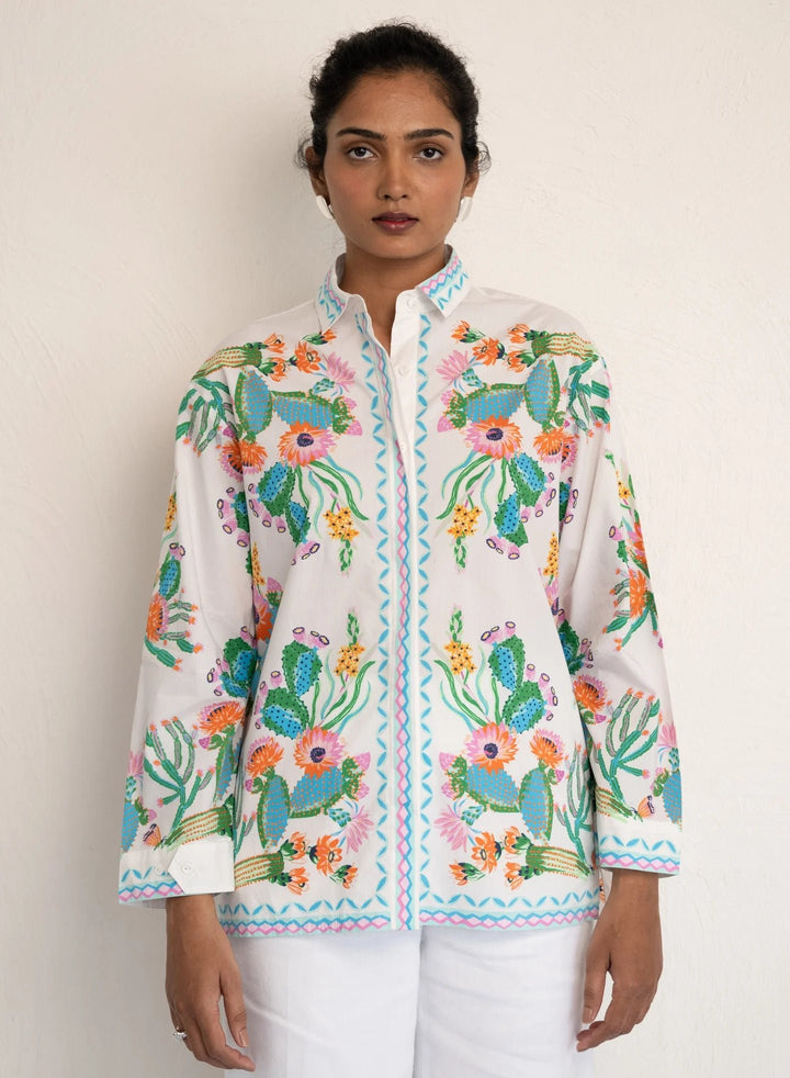 Banjanan Charlotte Shirt - Capri by Sunset & Co.