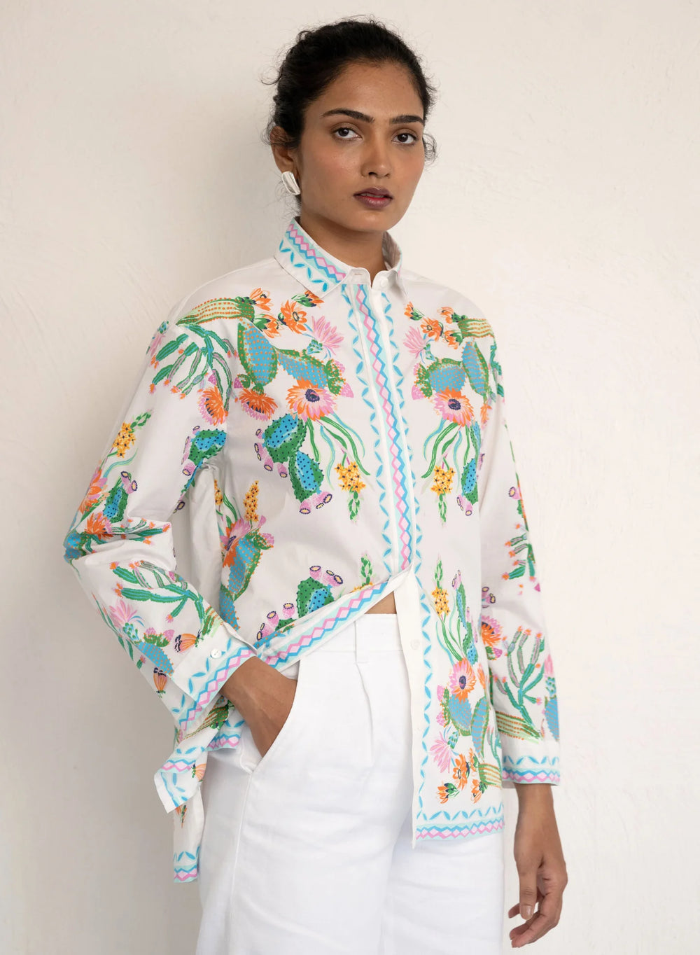 Banjanan Charlotte Shirt - Capri by Sunset & Co.