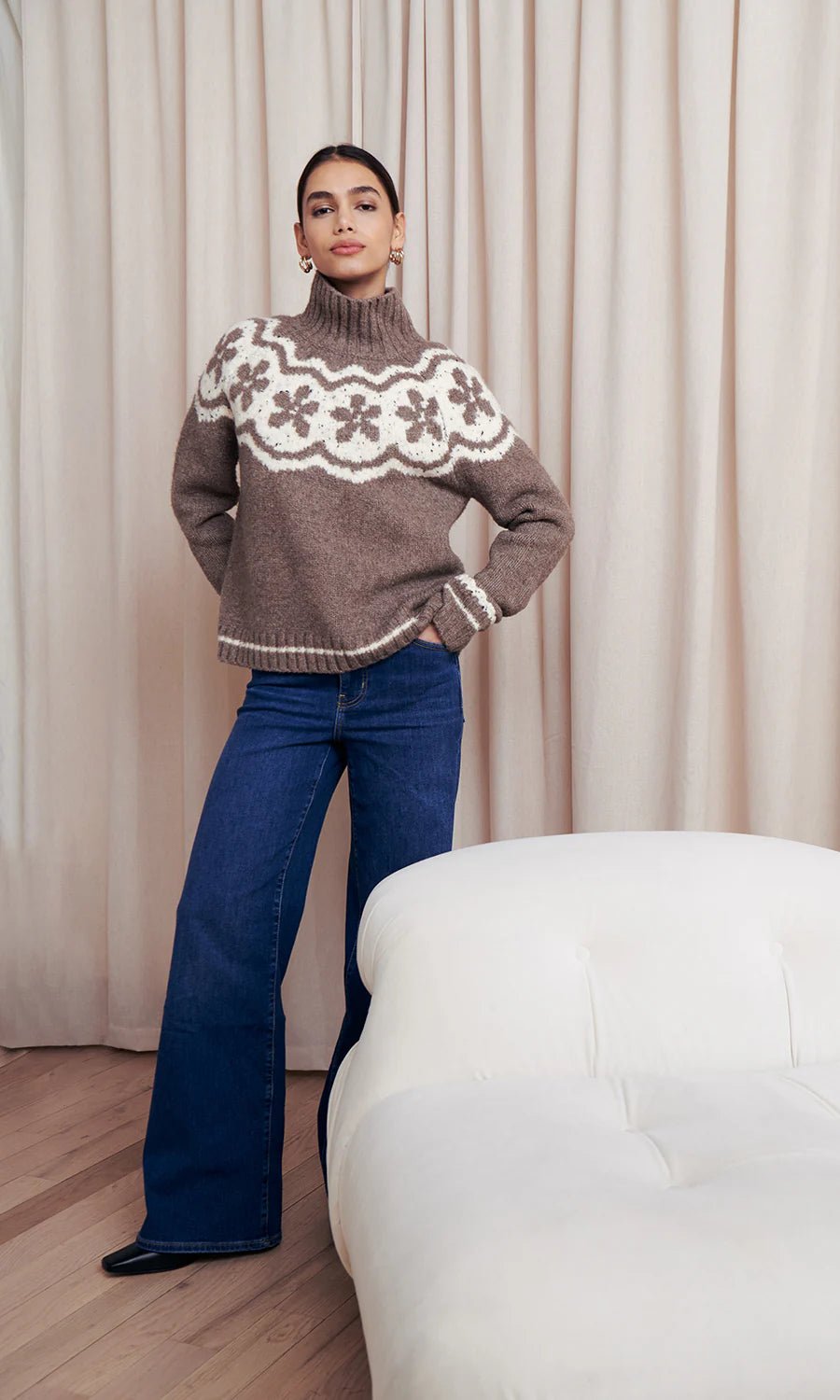 Saylor Blanche Sweater - Capri by Sunset & Co.