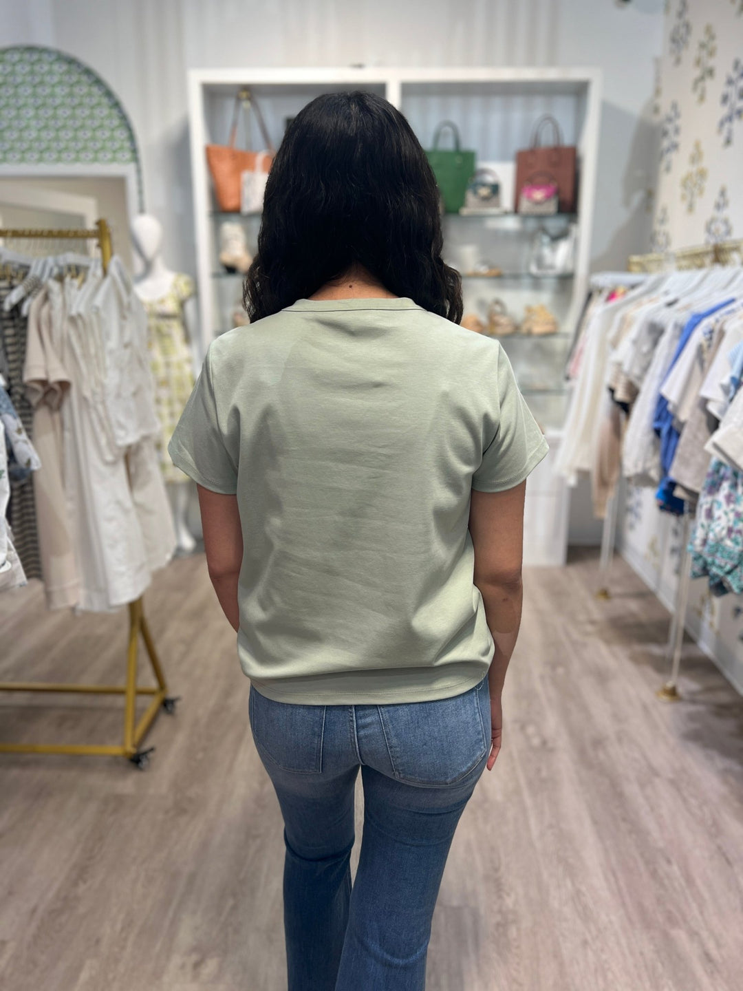 J. Society Basic Tee - Capri by Sunset & Co.