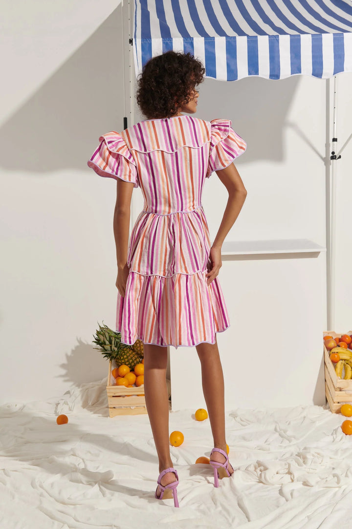 Celia B Baba Voyager Short Dress - Capri by Sunset & Co.