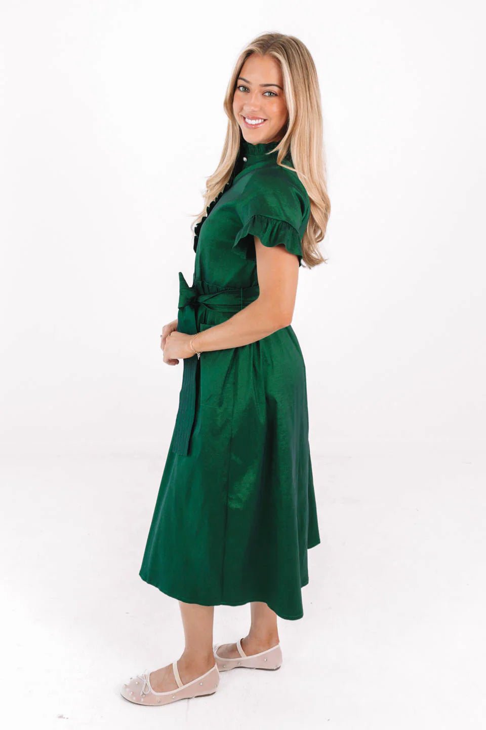 J. Marie Collins Midi Dress - Capri by Sunset & Co.