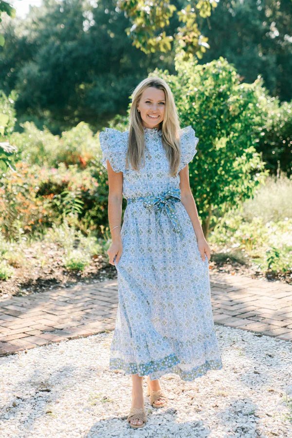 Victoria Dunn Jasmine Maxi - Capri by Sunset & Co.