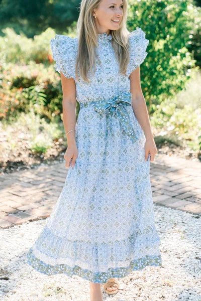 Victoria Dunn Jasmine Maxi - Capri by Sunset & Co.