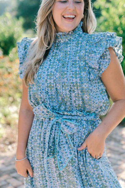 Victoria Dunn Jasmine Blouse - Capri by Sunset & Co.