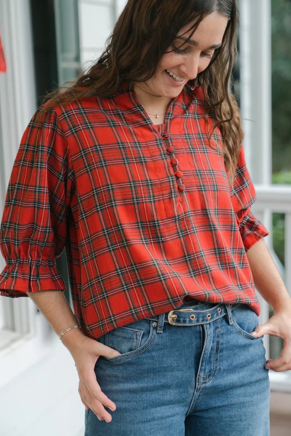 Victoria Dunn Sophie Blouse - Capri by Sunset & Co.