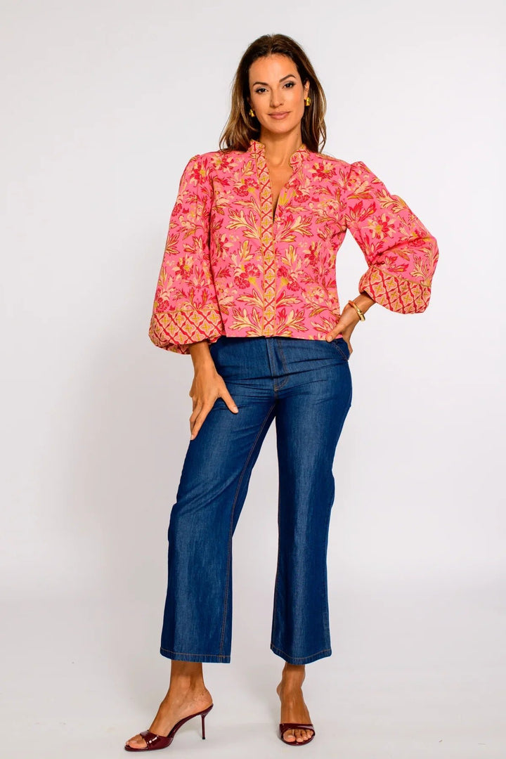 Elizabeth James the Label Emily Top - Capri by Sunset & Co.