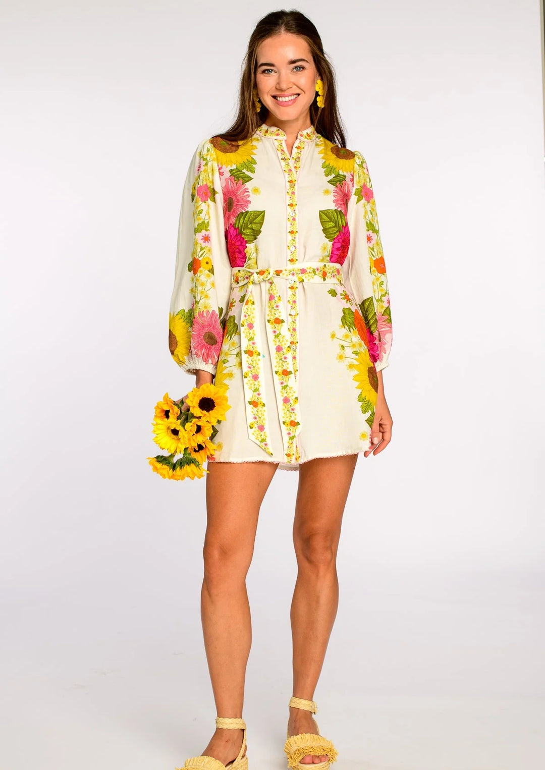 Elizabeth James the Label Sadie Dress - Capri by Sunset & Co.