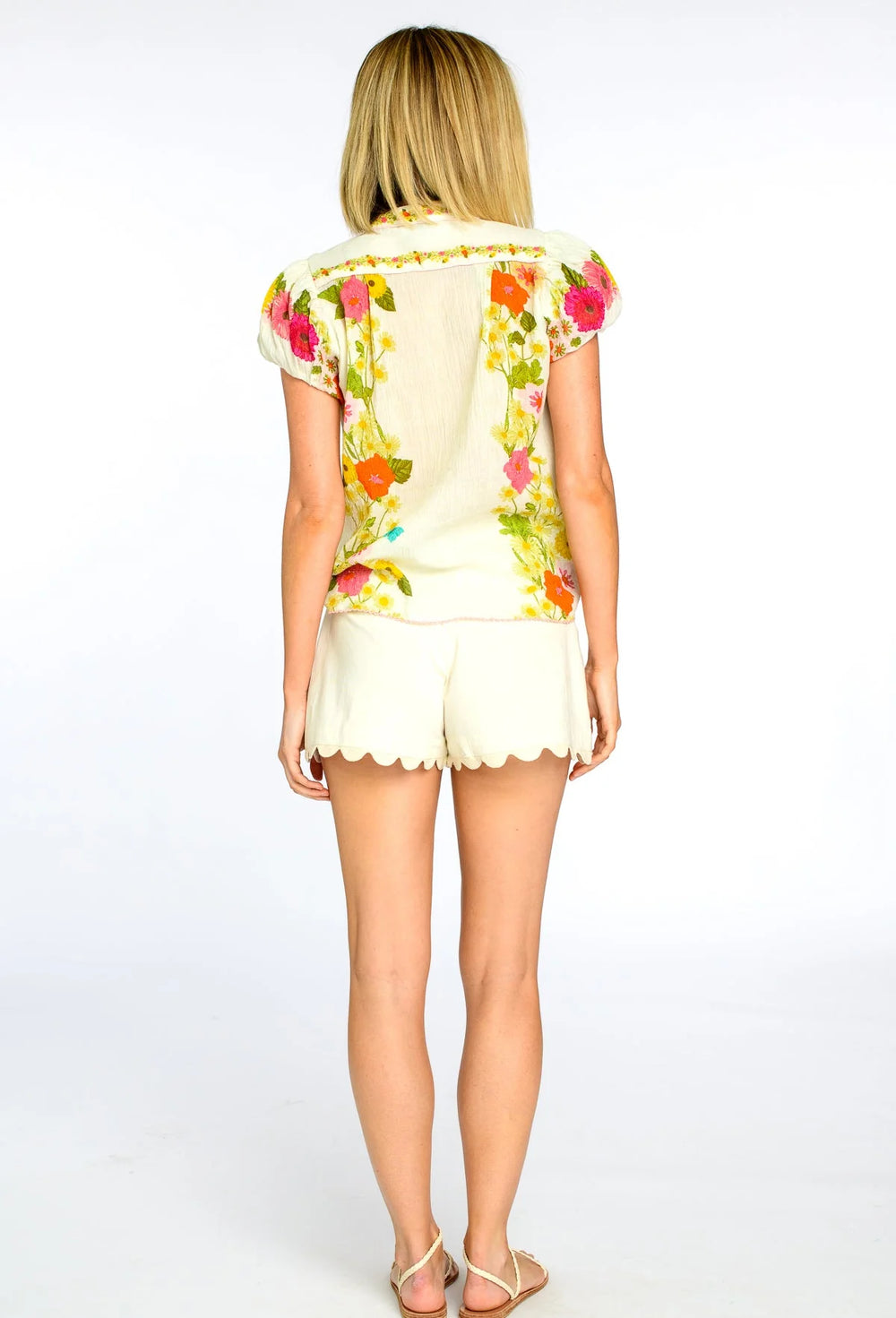 Elizabeth James the Label Jojo Shorts - Capri by Sunset & Co.