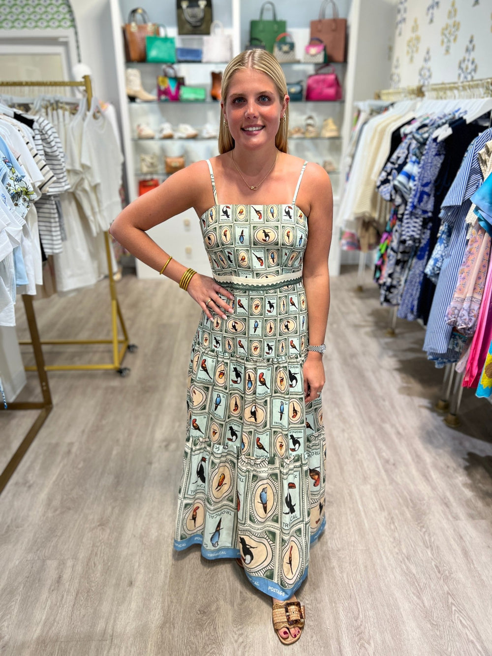 Anna Cate Mia Midi Dress - Capri by Sunset & Co.