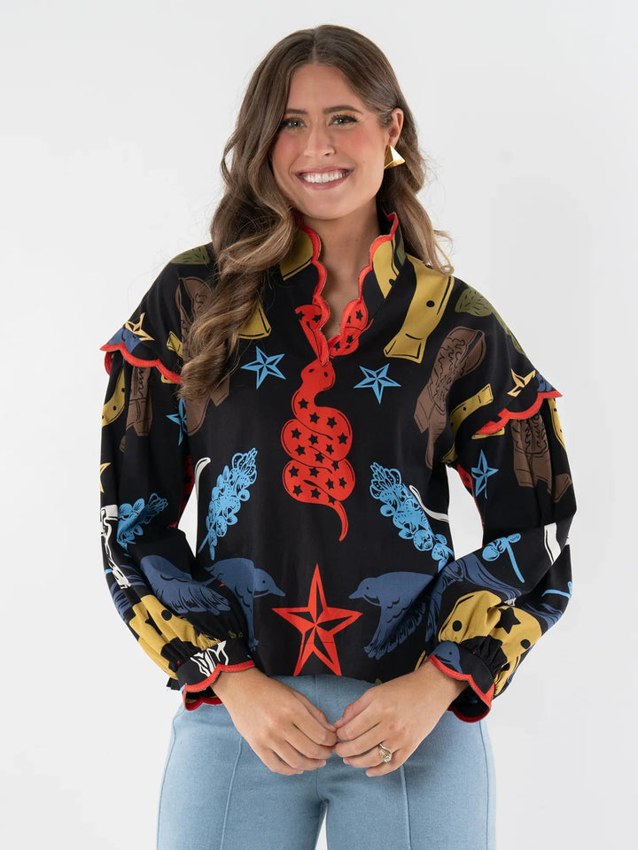 Emily McCarthy Orchid Top - Capri by Sunset & Co.