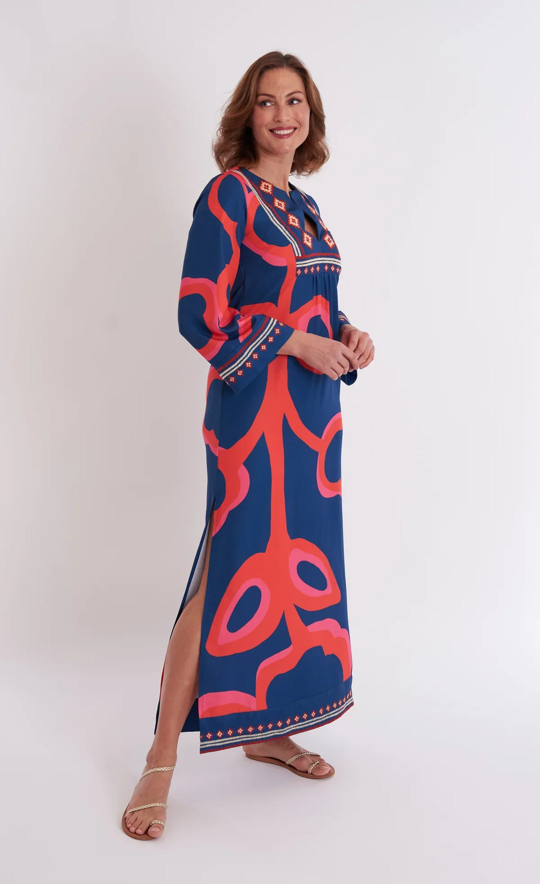 CK Bradley Crispell Caftan - Capri by Sunset & Co.