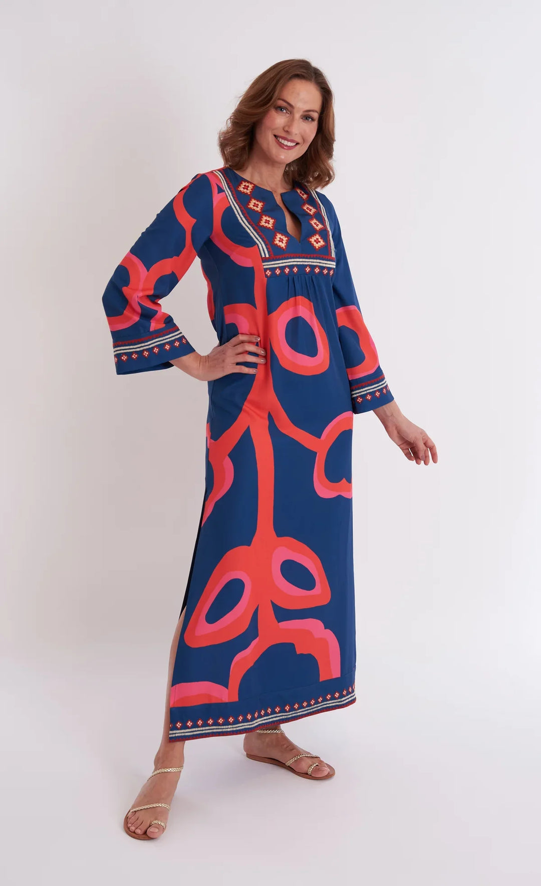 CK Bradley Crispell Caftan - Capri by Sunset & Co.