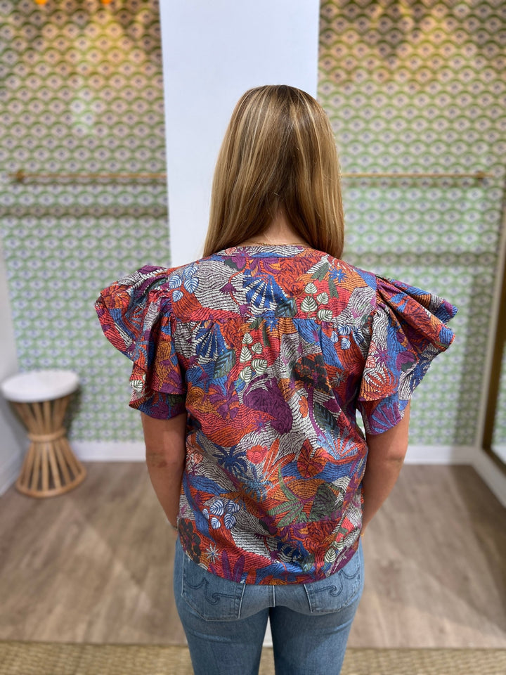 Briton Court Ella Top - Capri by Sunset & Co.