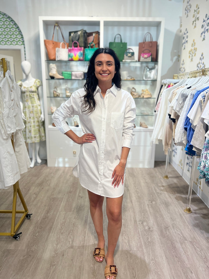 J. Society Shirt Dress - Capri by Sunset & Co.