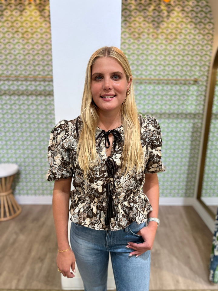 Sofie the Label Gabrie Blouse - Capri by Sunset & Co.