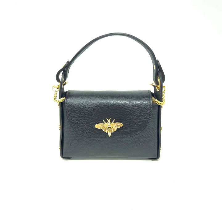 German Fuentes Leather Bee Bag - Capri by Sunset & Co.