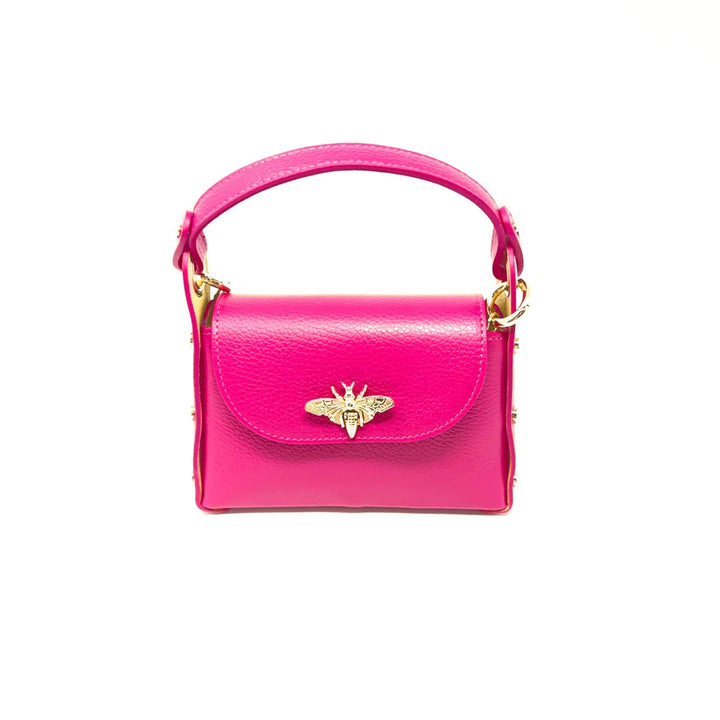 German Fuentes Leather Bee Bag - Capri by Sunset & Co.