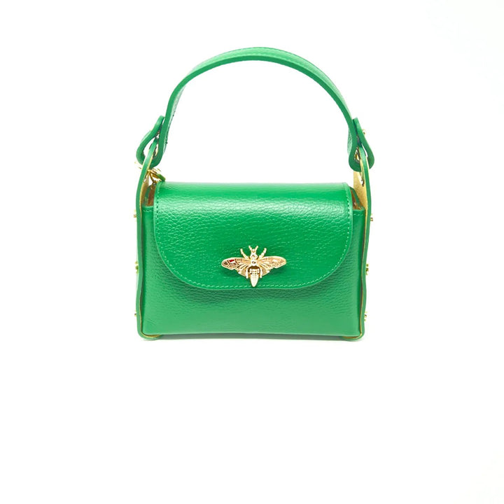 German Fuentes Leather Bee Bag - Capri by Sunset & Co.