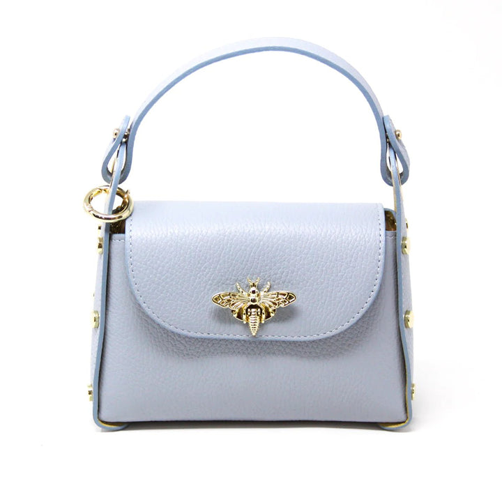 German Fuentes Leather Bee Bag - Capri by Sunset & Co.