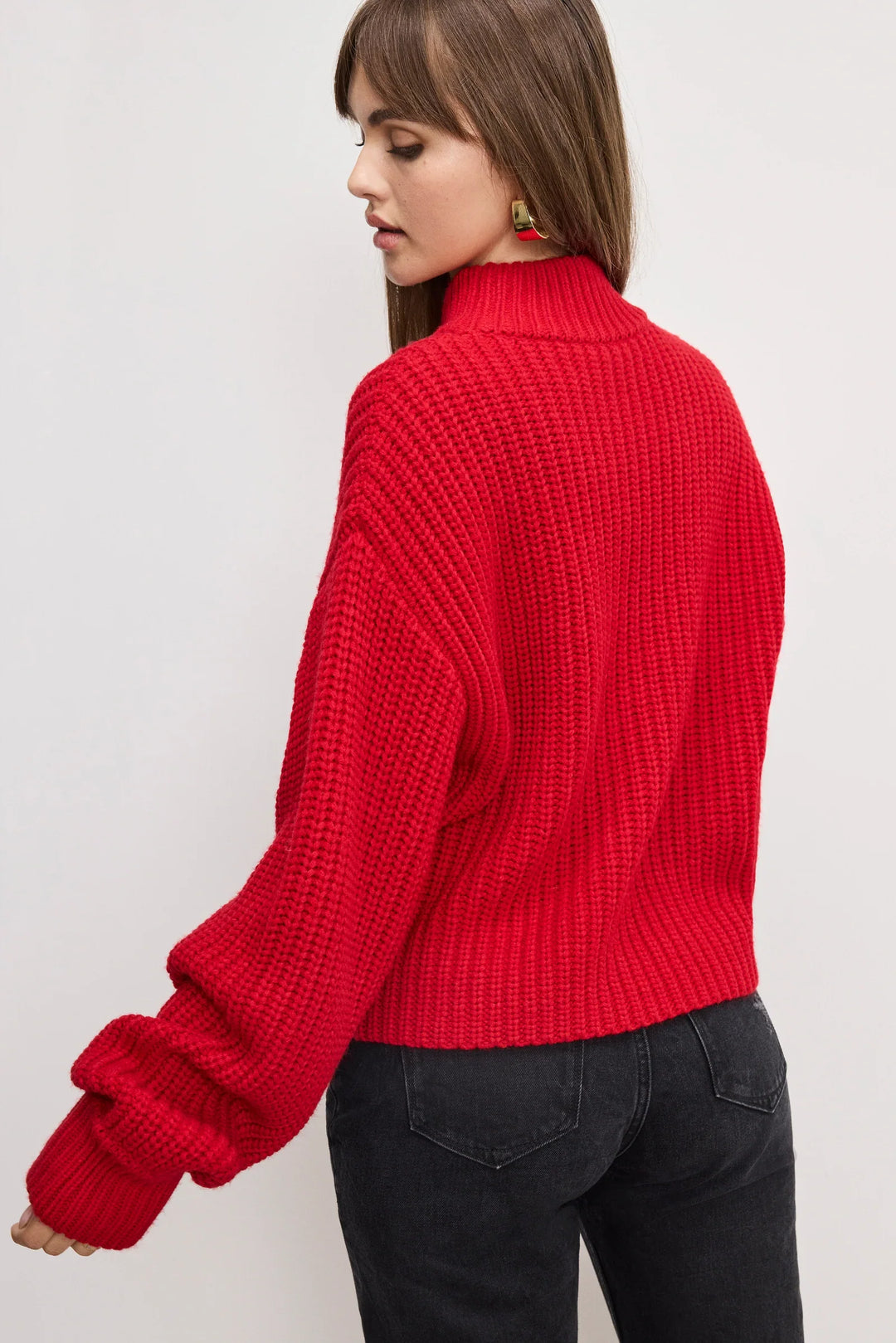 Good American Chunky Knit Sweater - Capri by Sunset & Co.