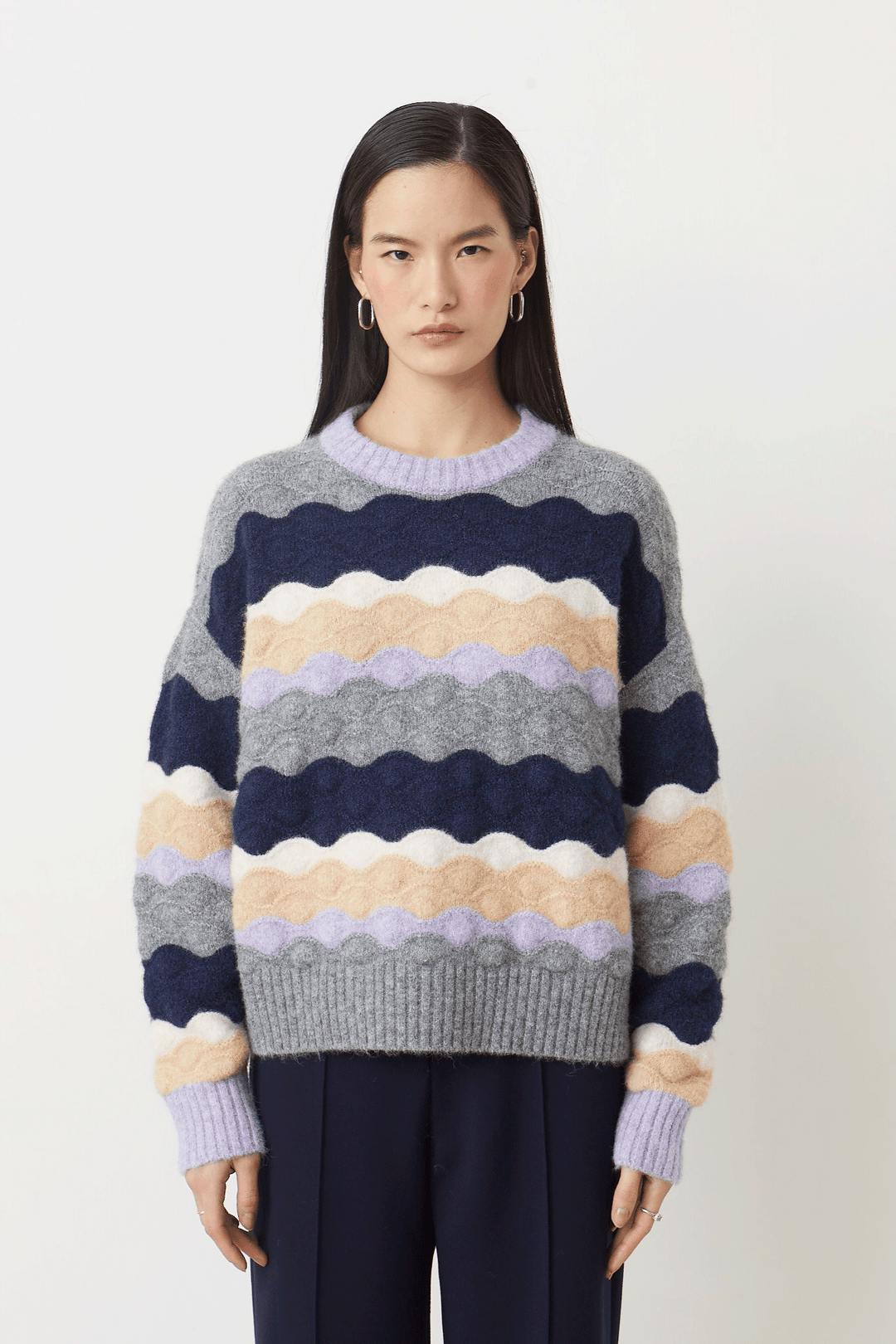 SUNCOO Panayo Sweater - Capri by Sunset & Co.
