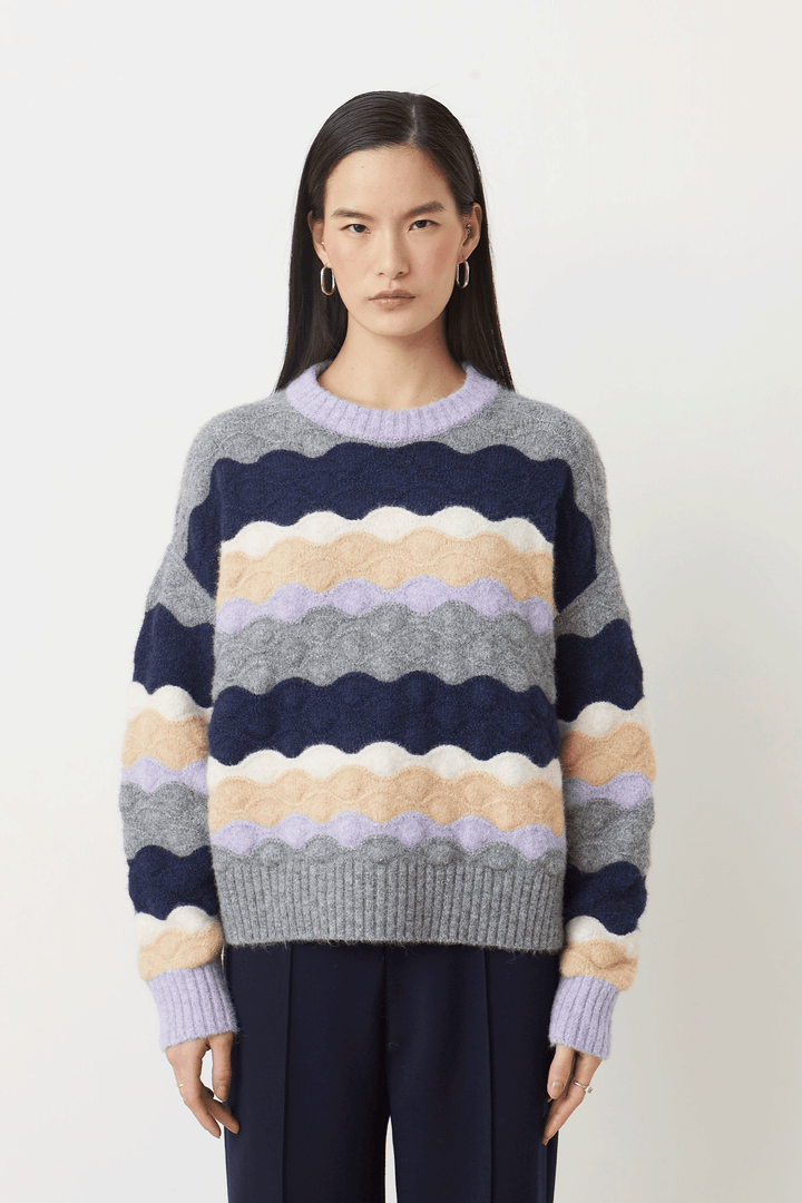 SUNCOO Panayo Sweater - Capri by Sunset & Co.